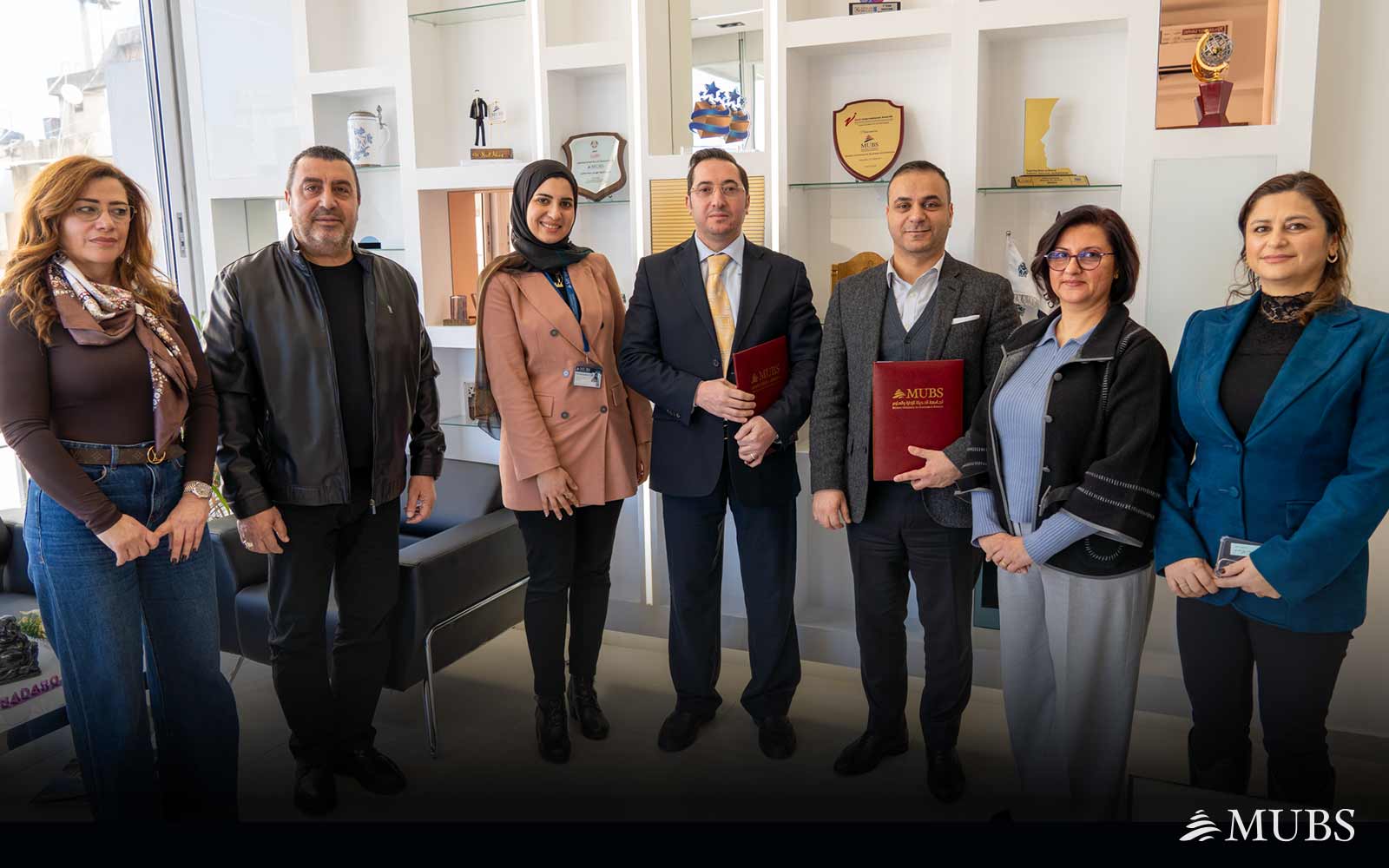 MUBS & the Syndicate of Opticians & Optometrists in Lebanon Sign Collaboration Agreement
